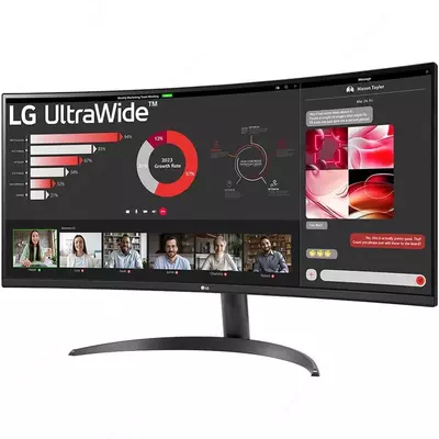 Монитор LG 34WR50QK-B 34"