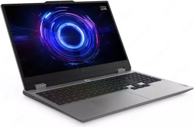 Lenovo LOQ 15IRX10 o'yin noutbuki, 15.6" FHD IPS 144Hz, Intel Core i5-13450HX, 16GB, 512GB SSD, GeForce RTX 5050 8GB (Kumush) YANGI