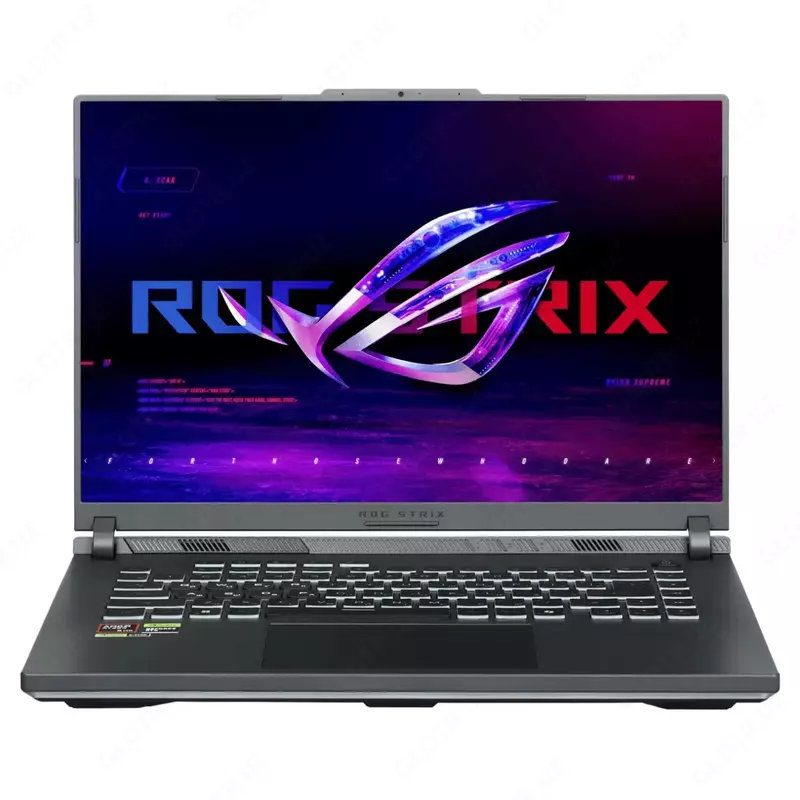 ASUS ROG STRIX G16 G614PR o'yin noutbuki, 16" WUXGA IPS 165Hz, AMD Ryzen 9-8940HX, 16GB/1TB SSD, 12GB RTX 5070 Ti (kulrang)