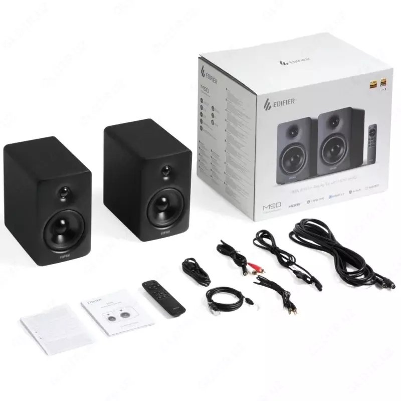 Колонки Edifier M90 Black / White 100Вт HDMI Sub Out