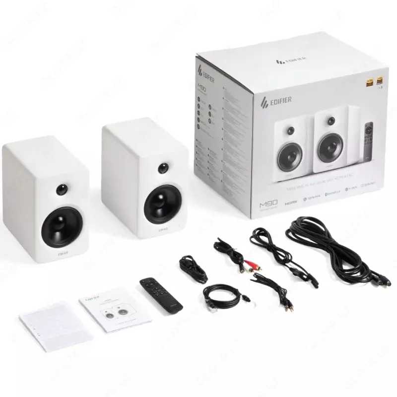 Колонки Edifier M90 Black / White 100Вт HDMI Sub Out