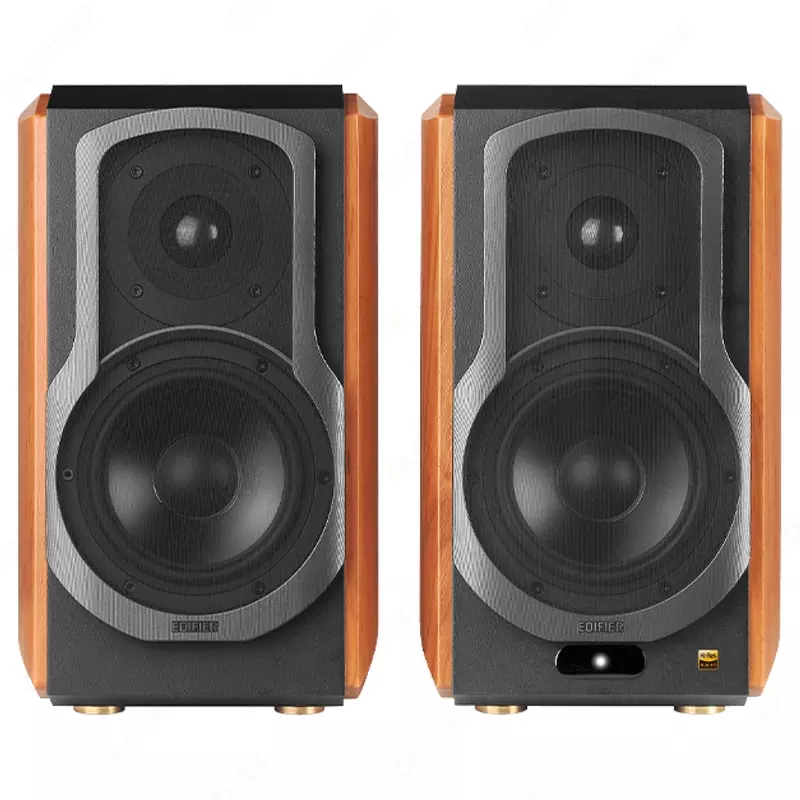 Колонки Edifier S1000W Brown 120 Вт премиальная Wi-Fi акустика с Hi-Res звучанием