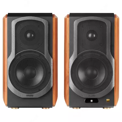 Колонки Edifier S1000W Brown 120 Вт премиальная Wi-Fi акустика с Hi-Res звучанием