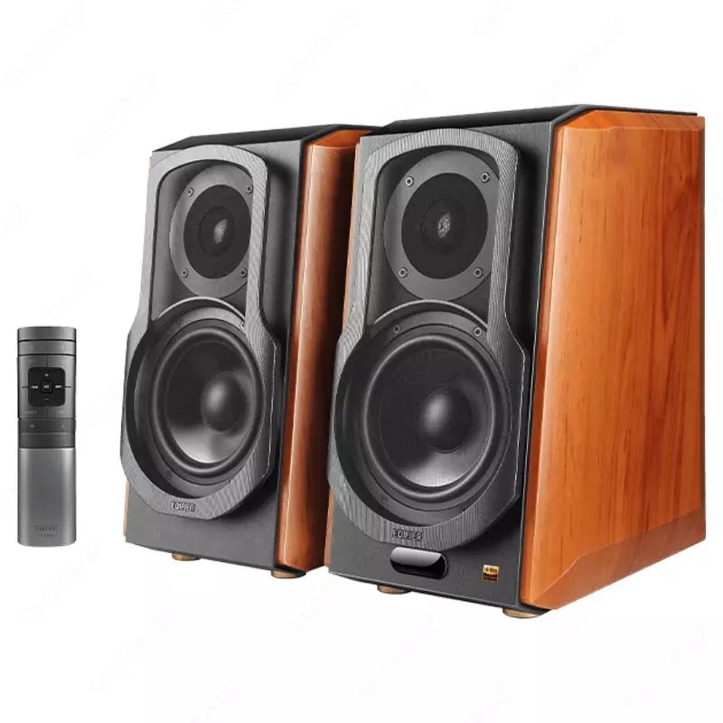 Колонки Edifier S1000W Brown 120 Вт премиальная Wi-Fi акустика с Hi-Res звучанием