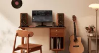   Колонки Edifier S1000W Brown 120 Вт премиальная Wi-Fi акустика с Hi-Res звучанием