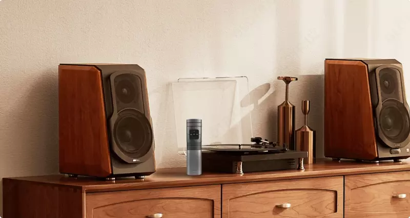 Колонки Edifier S1000W Brown 120 Вт премиальная Wi-Fi акустика с Hi-Res звучанием