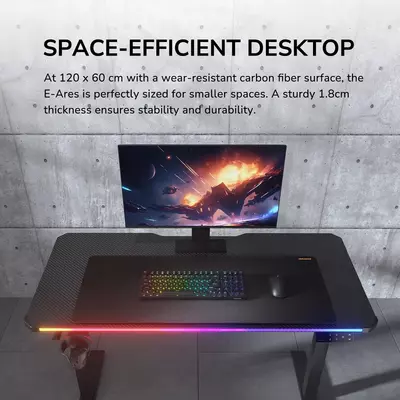 Игровой электрический стол COUGAR E-ARES 120