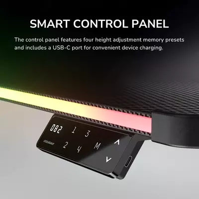 Игровой электрический стол COUGAR E-ARES 120 - Maxcore.Uz - Компьютерная техника в Узбекистане