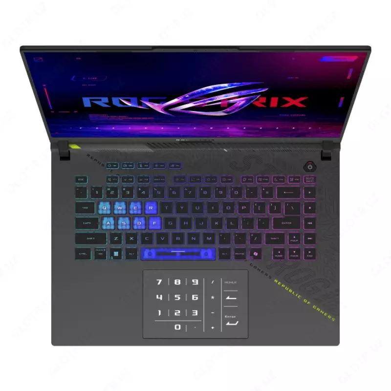 Noutbuk Asus Rog Strix R9-8940HX | 16GB | 12GB RTX 5070 | 16.0" wuxga W11