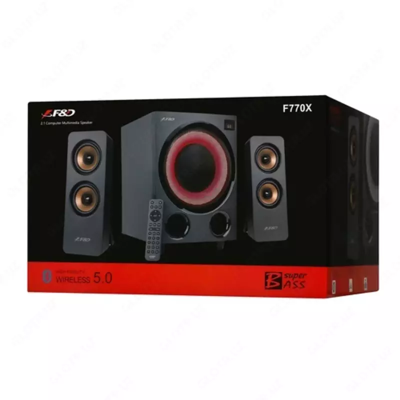 Мультимедийная акустика Fenda F770X (FM) – мощная акустическая система 2.1 для дома