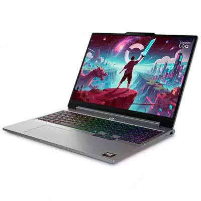 Noutbuk Lenovo LOQ Ryzen 7-250 | DDR5 16GB | 8GB RTX5050 | Backlit