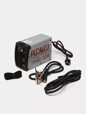 Сварочный инверторный аппарат "Ресанта" САИ 220К (65/37) - 1 260 000 сум / комплект