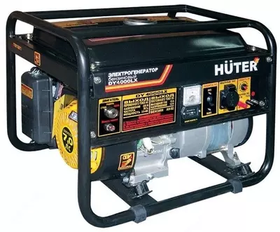Бензиновый электрогенератор "HUTER" DY4000LX (64/1/22)