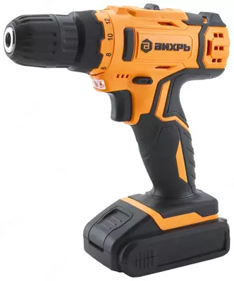 Аккумуляторная дрель - шуруповерт "Вихрь" ДА-18Л-2КА (72/14/25)