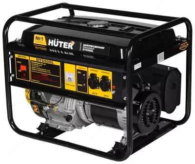 Бензиновый электрогенератор HUTER DY6500L (64/1/6)