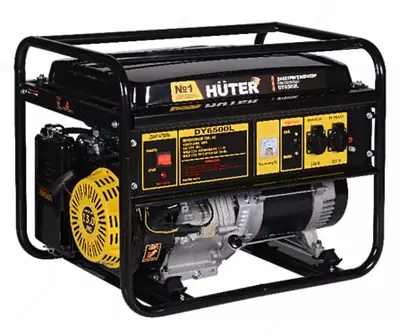  Бензиновый электрогенератор HUTER DY6500L (64/1/6) - 