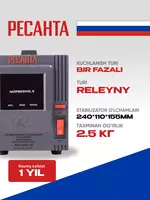   Resanta kuchlanish stabilizatori ASN-500/1-Ts (63/6/1)