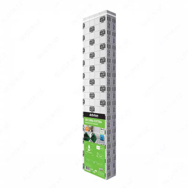  Подложка под ламинат ( паркетную доску) ARBITON SECURA EXTRA AQUASTOP SMART 3мм (Польша) - 