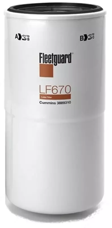  Mасляный фильтр Fleetguard	 LF670 - 