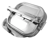 Люк из нержавеющей стали  Размер: 150-600 мм  Форма: круглый; прямоугольный; овальный  Марка: AISI 304; AISI 316; AISI 316L  Назначение: для емкостей; под давление