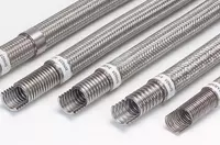 Металлорукава для электропроводки  D= 6-300 мм  L= 20-100 мм  Давление: 0 6-2 5 мБар  Способ присоед.: фланцевый; гайка; резьбовой...