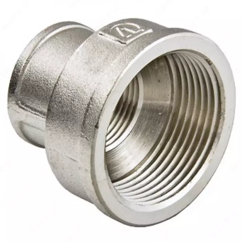 Shamolli mufta  D1= 5-1600 mm  D2= 6-1600 mm  Material: polat; quyma temir; PPR sopolimer pp...  Marka: AISI 304; 20; AISI 316...  Ulanish usuli: elektr payvandlangan; bosilgan; quyma
