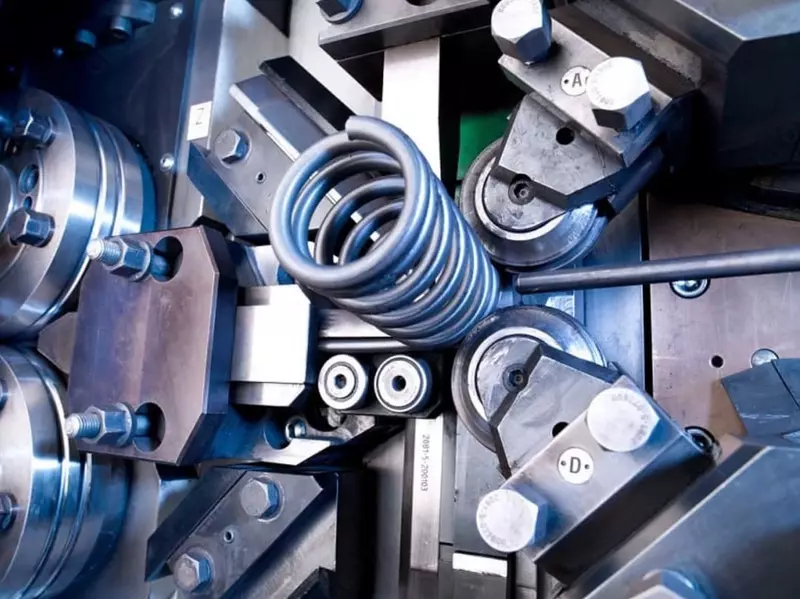 Изготовление пружин сжатия  Размеры: 0 5-7 мм  Форма: коническая; витая; волновая...