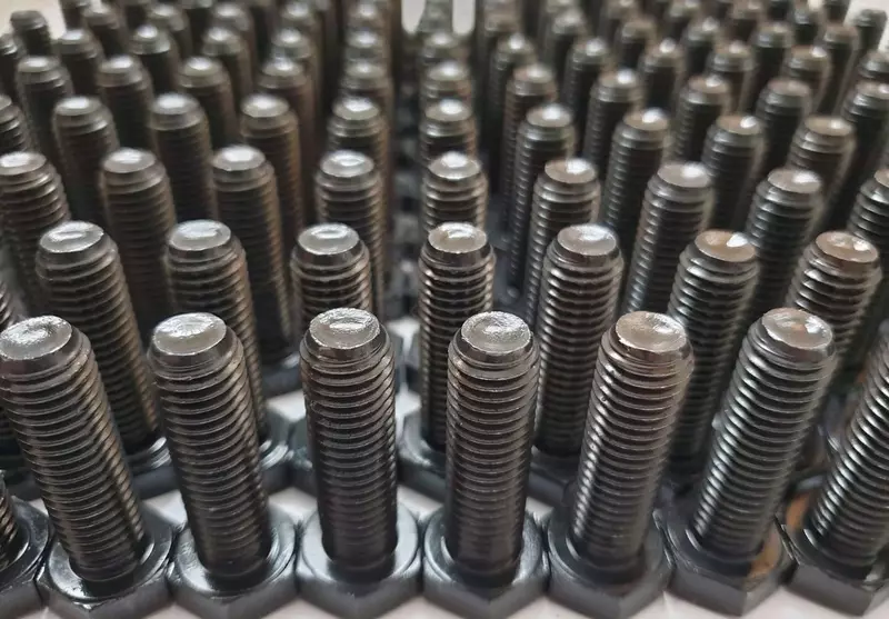 Оксидирование плазменное  Вид проката: болт; винт; гайка...