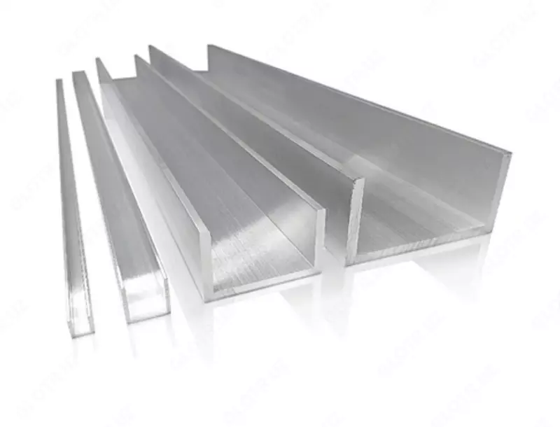 Швеллер алюминиевый 50х30х4 мм  Марка: АД31Т1; АД31Т; АМг6...