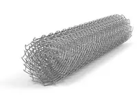 Сетка-рабица квадратная ячейка  D= 0 7-6 мм  Ячейка: 50х50; 20х20; 35х35... мм  Раскрой: 1.5х10; 2х10; 1.8х10... м  Покрытие: оцинкованная; без покрытия; с полимерным покрытием ПВХ...