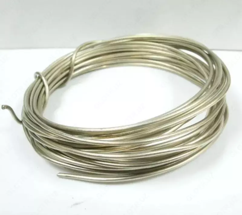 Nikel kumush 10  Turi: sim; lenta; doira...  Hajmi 1: 0 1-360 mm  Hajmi 2: 0 1-8 mm  L= 0 5-1 506 m