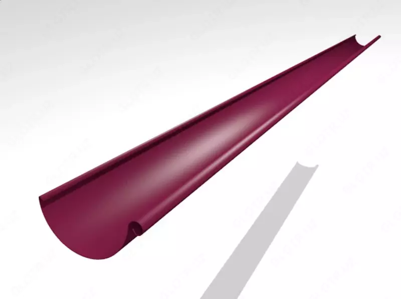 Отлив водосточный оцинкованный  B= 50-550 мм  L= 1 5-3