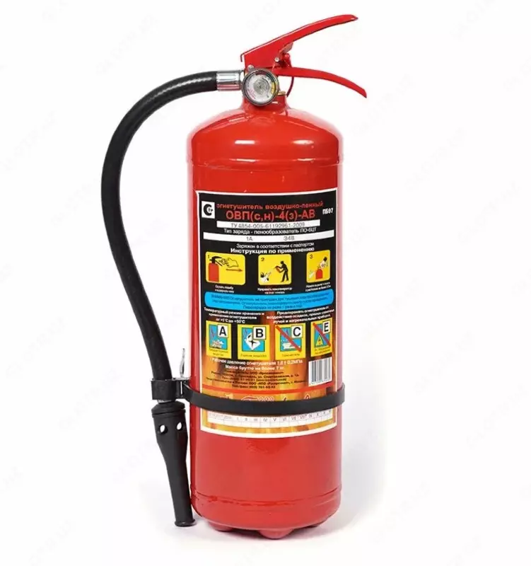 Огнетушитель авсе  Марка: ОВП-10; ОВП-4; ОВП-8...  Тип устройства: передвижной; ранцевый; переносной