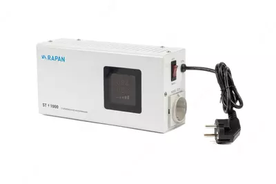 от 574 235 сум / шт. CТАБИЛИЗАТОР НАПРЯЖЕНИЯ RAPAN ST-1000