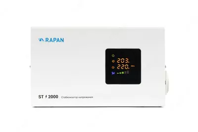 CТАБИЛИЗАТОР НАПРЯЖЕНИЯ RAPAN ST-2000 - от 801 536.4 сум / шт.