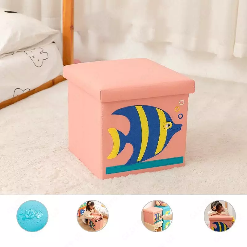 O'yinchoq qutisi + 2b1 taburet 28*27 sm - 70 so'm