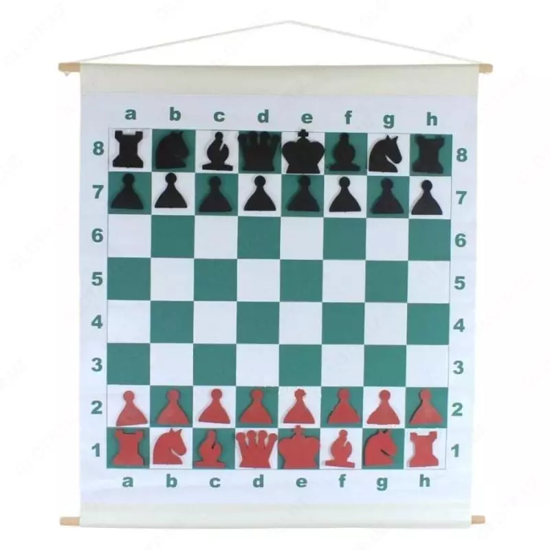 Shaxmat taxtasi namoyish magnit mobil 70 sm