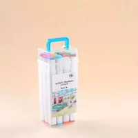 Художественные маркеры 12 цветов