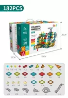 Магнитный конструктор Colourful magnetic 56 pcs