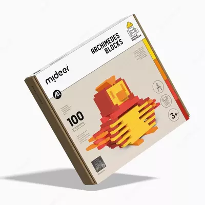 Mideer Деревянный конструктор 100 деталей Только в розницу