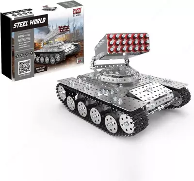 Металлический конструктор Ракетный танк NO.RC 06 (1000 pcs)