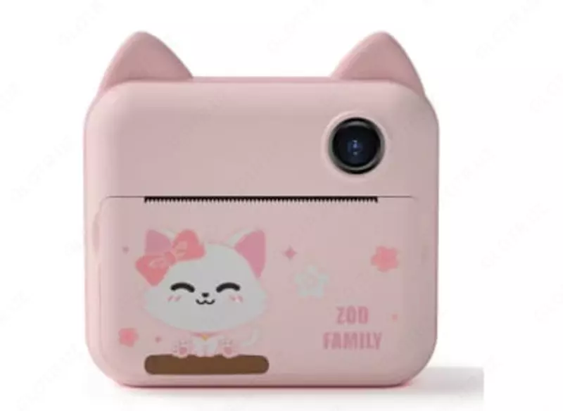 Фотоаппарат мгновенной печати Котенок