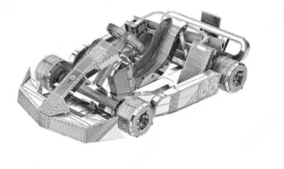 Сборная 3D модель"Картинг"