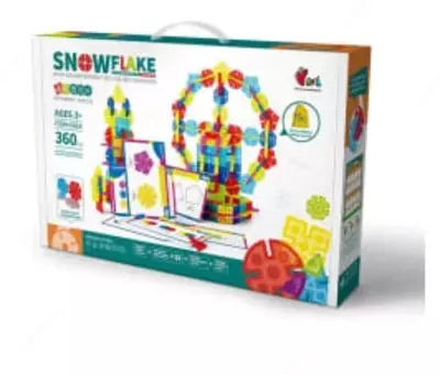 Конструктор - пазл Snowflake 360 pcs