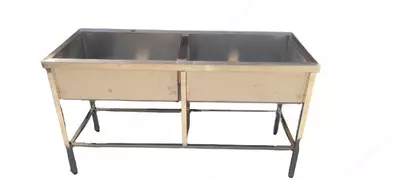 Кухонная мойка двухсекционная