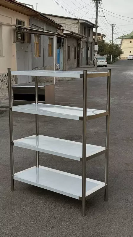 Стеллаж нержавейка для посуды