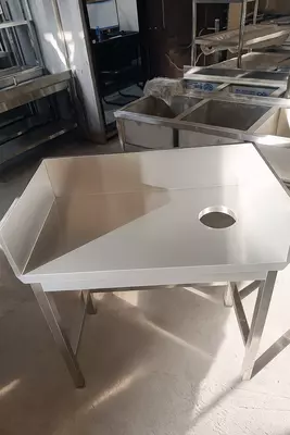 Стол для отходов из нержавейки