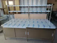 8 000 000 сум Стол-купе из нержавеющей стали с полкой