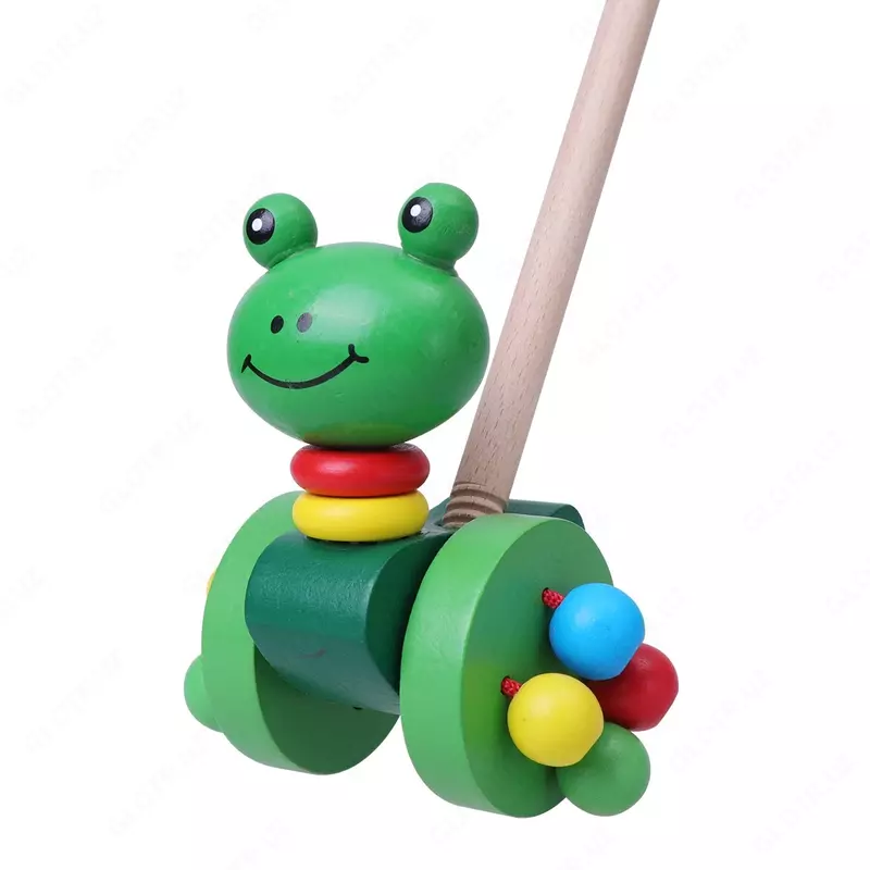 Развивающий набор «Каталка лягушка»