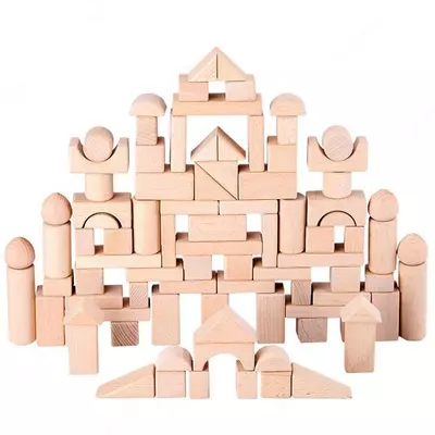Деревянный конструктор "Блоки“